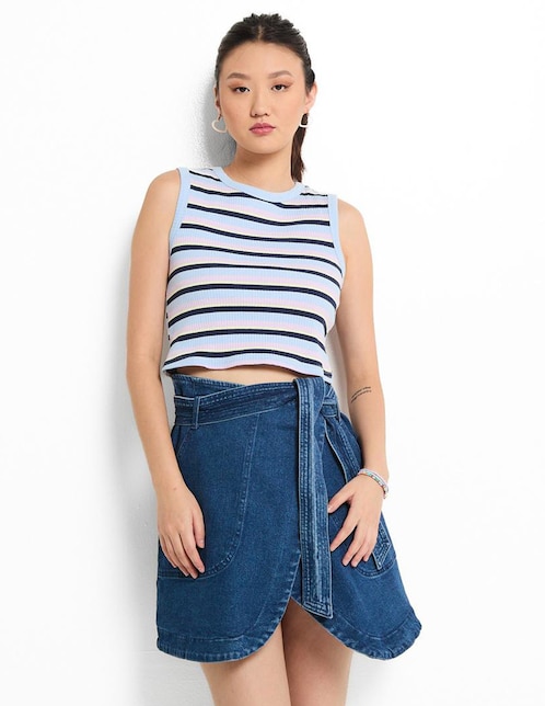 Top Mossimo cuello redondo
