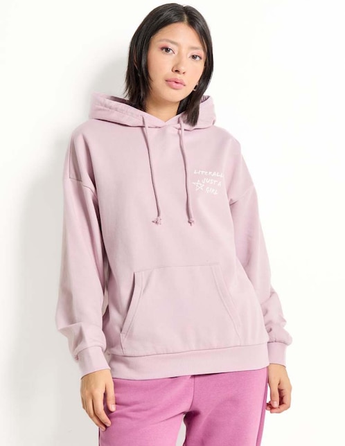 Sudadera con capucha y bolsa Mossimo para mujer