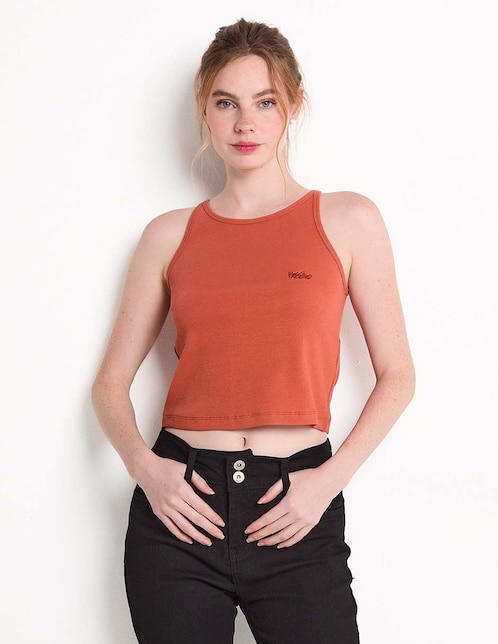 Top Mossimo cuello redondo