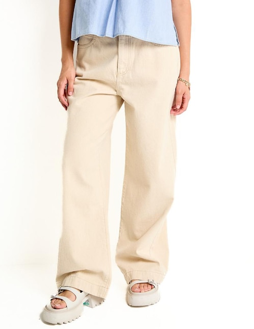 Jeans straight para mujer 1