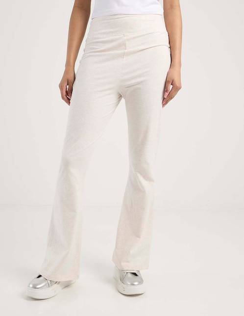 Pants acampanado con elástico para mujer 1