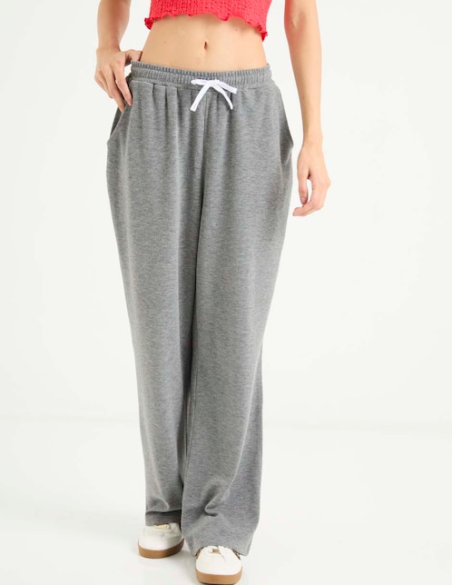 Pants amplio Mossimo con jareta para mujer
