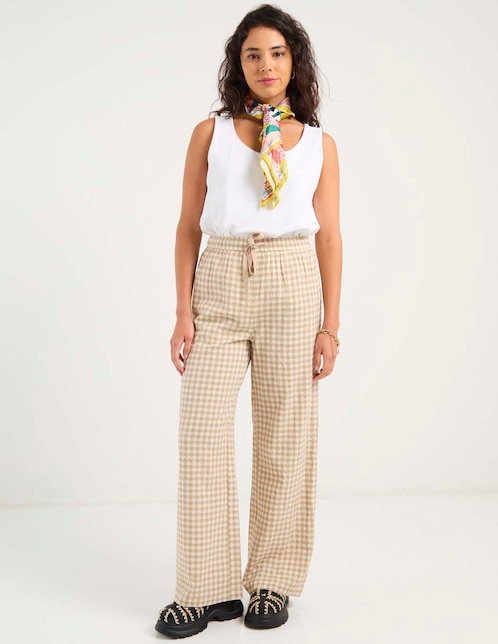 Pantalón amplio para mujer 1