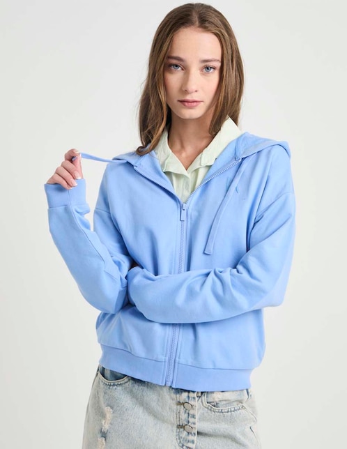 Sudadera con capucha para mujer 1