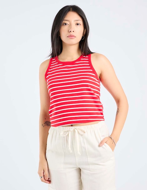 TOP MOSSIMO, M, CARMÍN CLARO MSM260010-