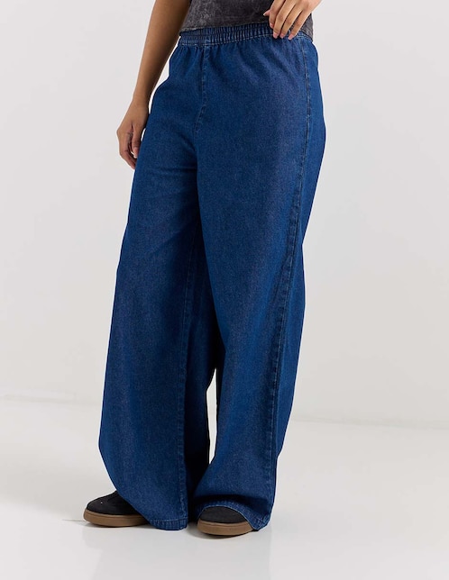 Jeans relaxed baggy para mujer 1