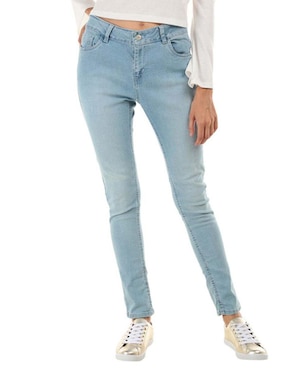 Jeans Skinny Mossimo Corte Cintura Para Mujer