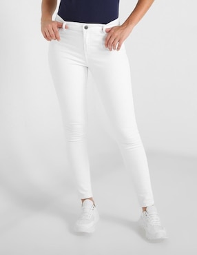 Jeans Skinny Mossimo Corte Cintura Para Mujer