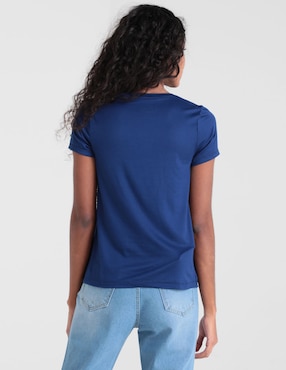Playera manga corta Disney cuello redondo para mujer