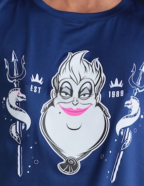 Playera manga corta Disney cuello redondo para mujer