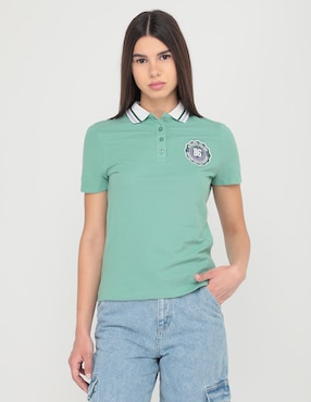 Playera tipo polo Head para mujer