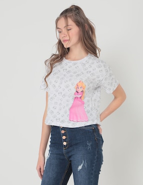 Playeras de mario bros para outlet mujer