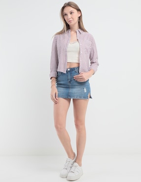 Blusa Mossimo manga larga para mujer