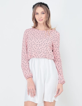 Blusa Mossimo Manga Larga Para Mujer