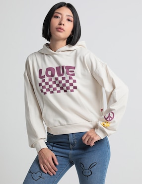 Sudadera Capucha Y Bolsa Mossimo Para Mujer