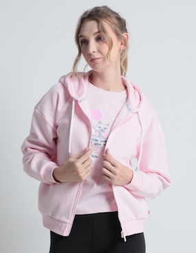 Sudadera Capucha Y Bolsa Mossimo Para Mujer