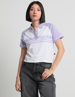 Playera Tipo Polo Mossimo Para Mujer