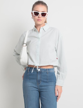 Blusa Mossimo Manga Larga Para Mujer