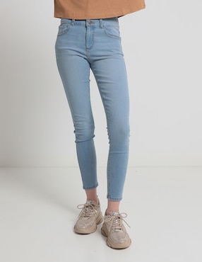 Jeans Skinny Mossimo Corte Cadera Para Mujer