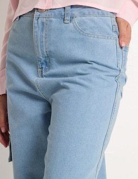 Jeans relaxed amplio Mossimo corte cintura para mujer