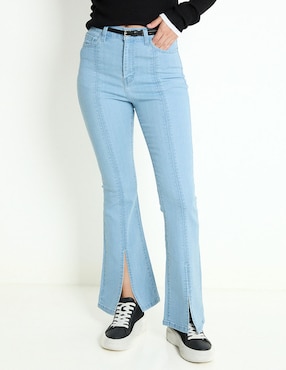 Jeans Regular Mossimo Corte Cintura Para Mujer