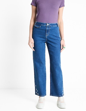Jeans straight Mossimo para mujer