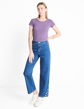 Jeans straight Mossimo para mujer