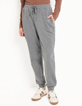 Pants straight Mossimo con agujeta para mujer