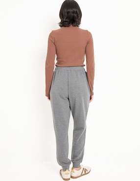 Pants straight Mossimo con agujeta para mujer