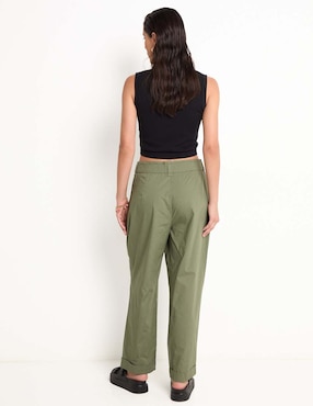 Pantalón chino Mossimo straight para mujer
