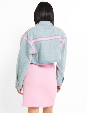 Chamarra denim Mossimo de mezclilla para mujer