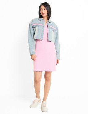 Chamarra denim Mossimo de mezclilla para mujer