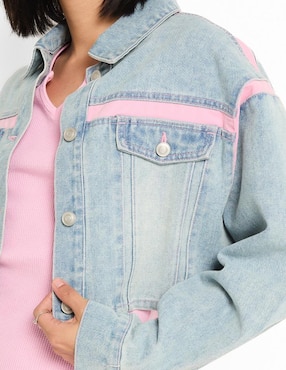 Chamarra denim Mossimo de mezclilla para mujer