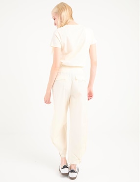 Pantalón relaxed amplio para mujer