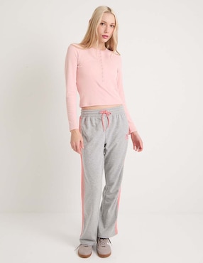 Pants regular Mossimo con agujeta para mujer