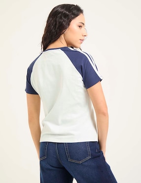 Playera manga corta Mossimo cuello redondo para mujer
