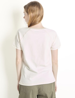Playera manga corta Mossimo cuello redondo para mujer