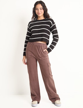 Pants amplio Mossimo con elástico para mujer