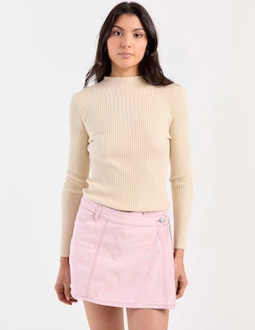 Falda short Mossimo cintura alta
