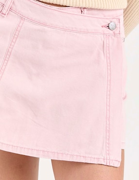 Falda short Mossimo cintura alta