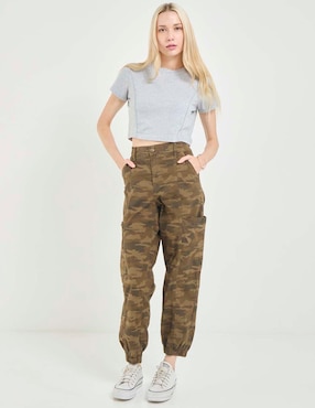 Playera manga corta Mossimo cuello redondo para mujer