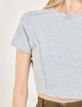 Playera manga corta Mossimo cuello redondo para mujer