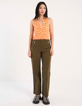 Pantalón relaxed Mossimo straight para mujer