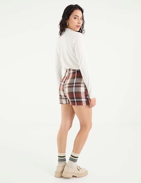 Falda short Mossimo a la cintura