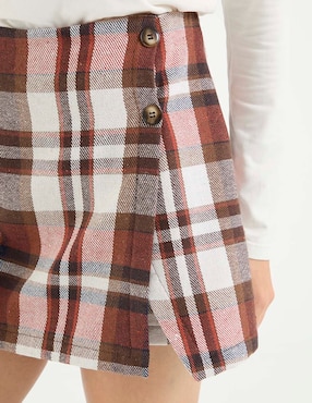 Falda short Mossimo a la cintura