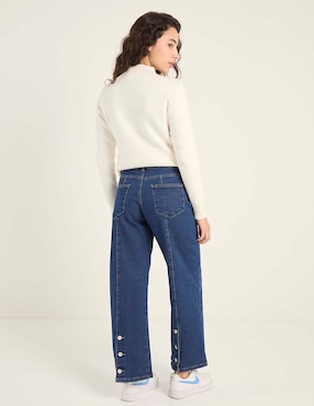 Jeans relaxed wide leg Mossimo para mujer