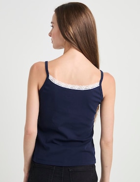 Top Mossimo escote medio tirante delgado