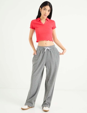 Pants amplio Mossimo con jareta para mujer