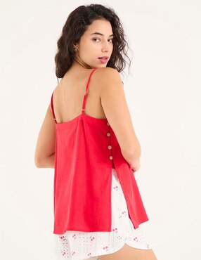 Blusa de tirantes Mossimo para mujer