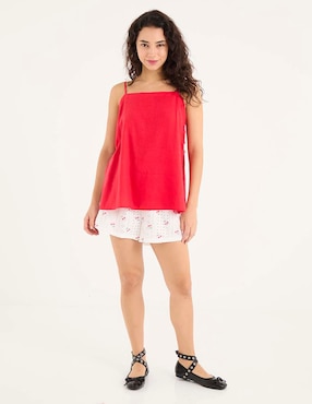Blusa de tirantes Mossimo para mujer